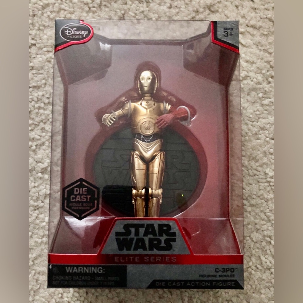 Disney Store Star Wars C-3PO Elite Series Die Cast Action Figure